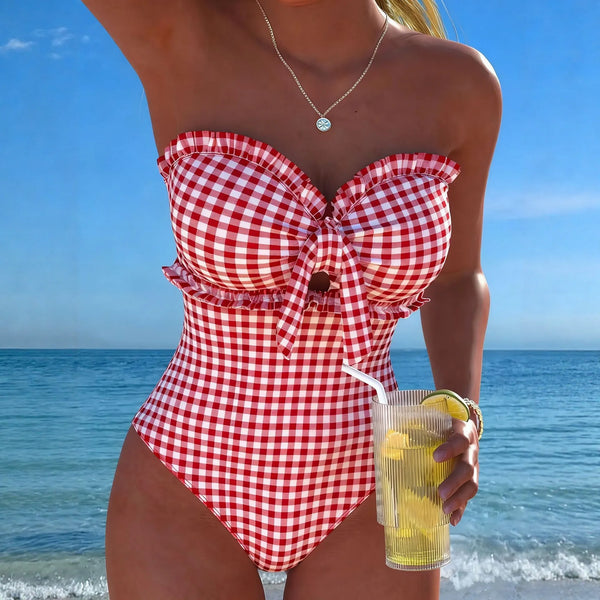 Coastal Stripe Onepiece Comfort Suit